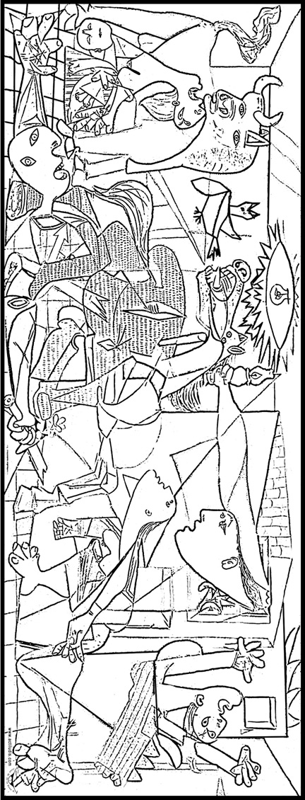 pablo picasso coloring pages - photo #44