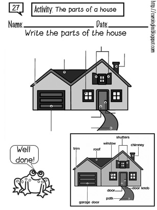 27. The parts of a house-p