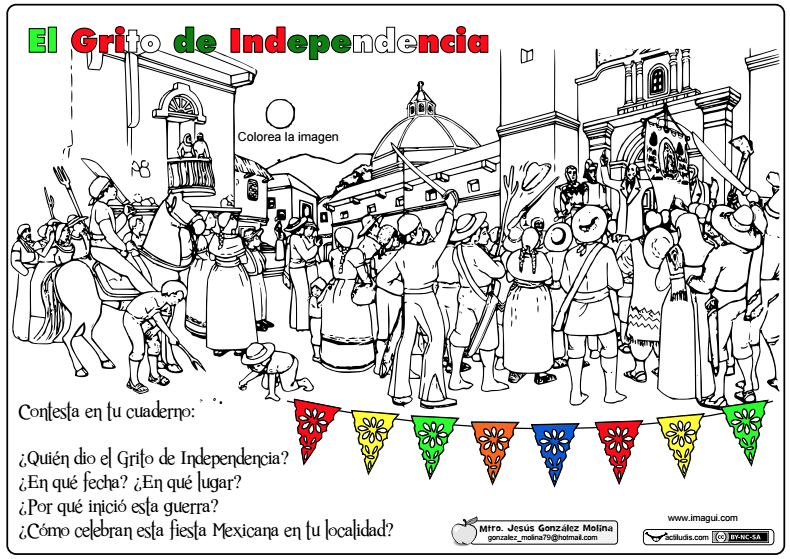 Dibujos De El Grito De La Independencia Imagui