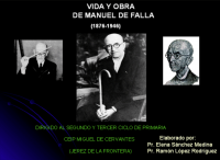 Obra y vida de Manuel de Falla