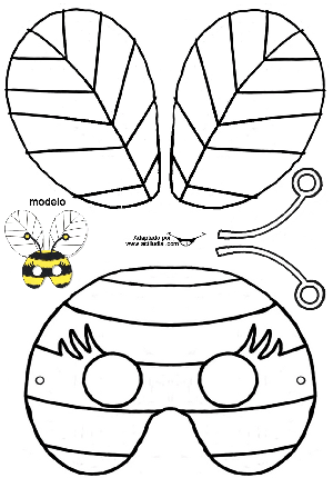 Actividades para Educación Infantil: 4 ANTIFACES DE CARNAVAL + 15 PLANTILLAS