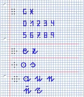 Caligrafia – letras 1