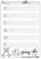 Cuadrícula de 6 mm Vocales1