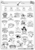 Dibujos que empiezan por vocal