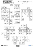 Puzzle tabla del 100-02