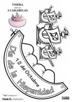 Visera 3 carabelas-Hispanidad