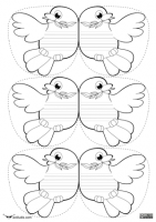 Paloma colgante mini