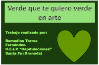 estudiamos el color verde arte