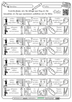 Crear frases con trabadas Tr