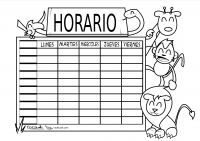 HORARIO ANIMALES
