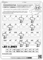 Cuadrados de dígitos y decenas 03