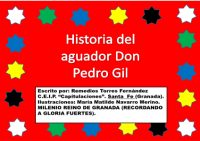 HISTORIA DEL AGUADOR PEDRO GIL