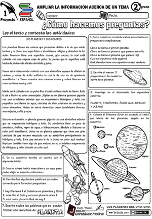 01 Como hacemos preguntas, los planetas