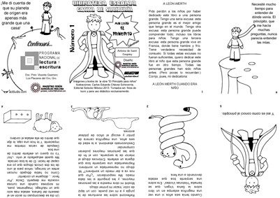 Mini libro El Principito 1