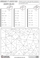 Sumas y restas mentales con decimales 1