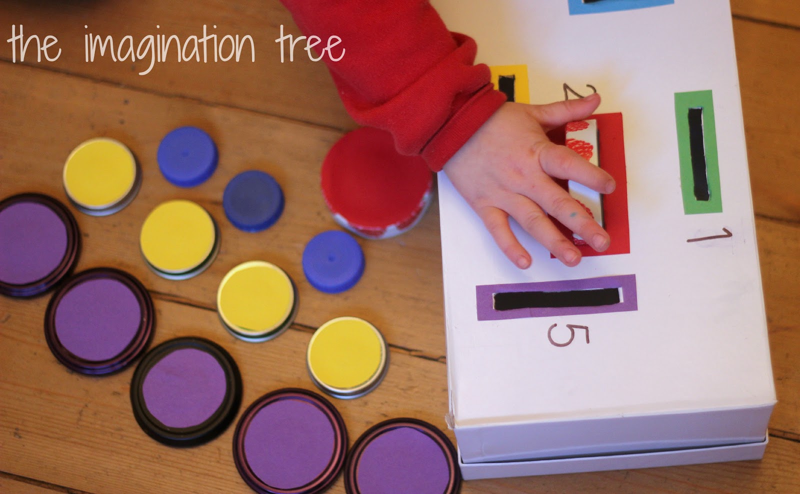 count and sort box with lids