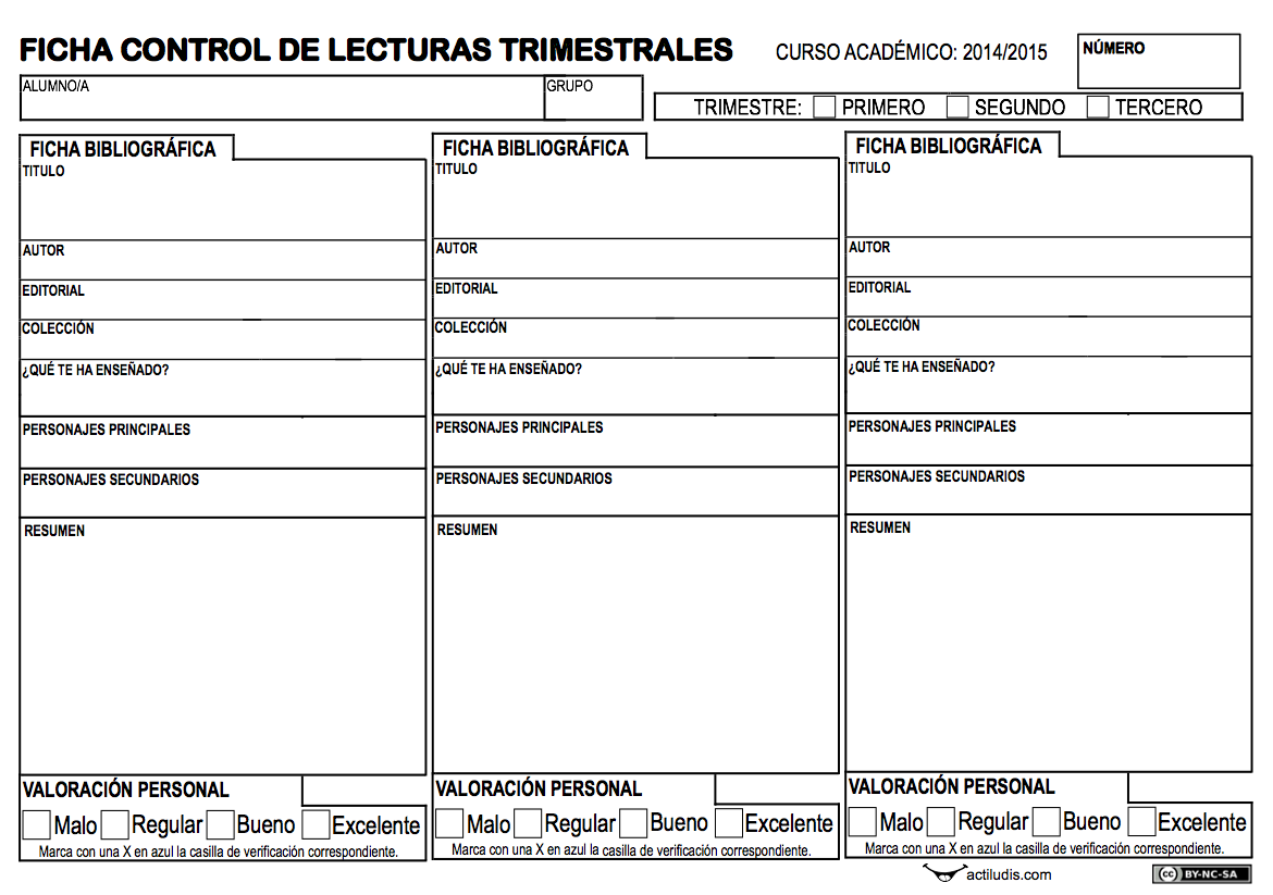 Lectura trimestral