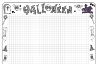 Escritura Halloween cuadrícula 2