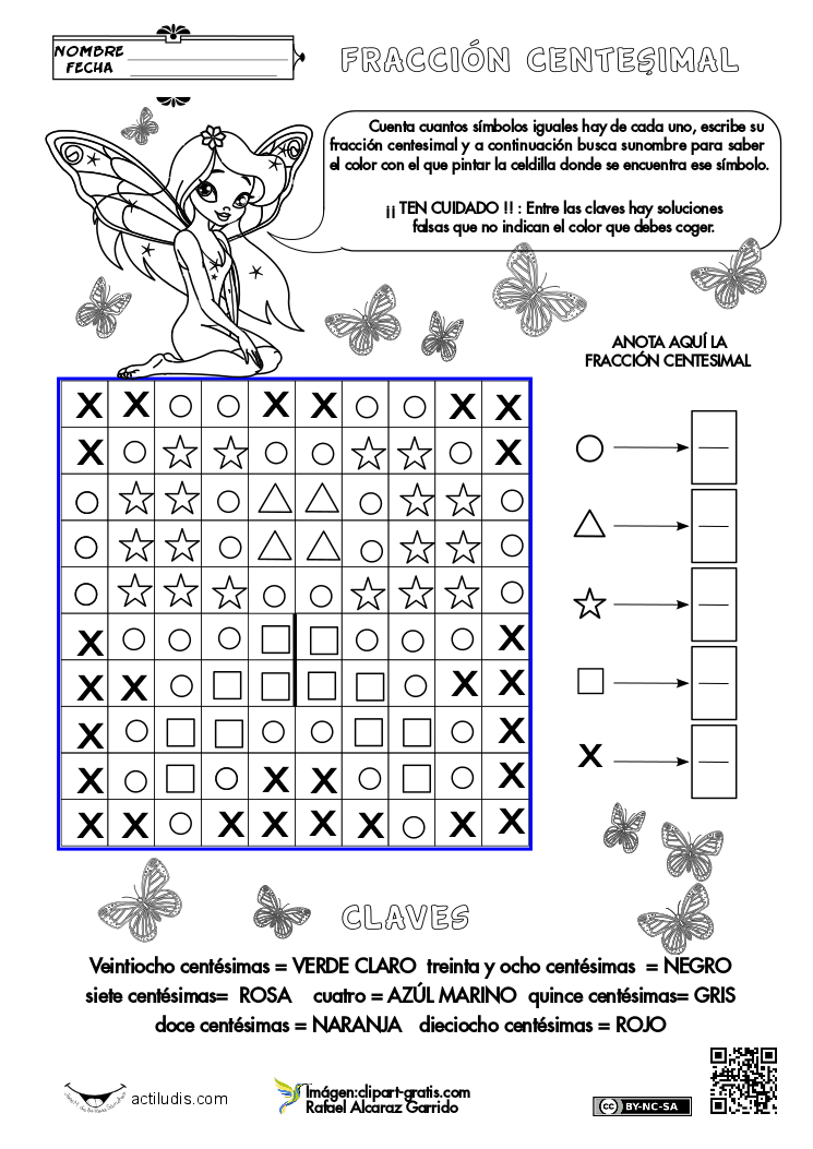 Identificar fracción centesimal 01