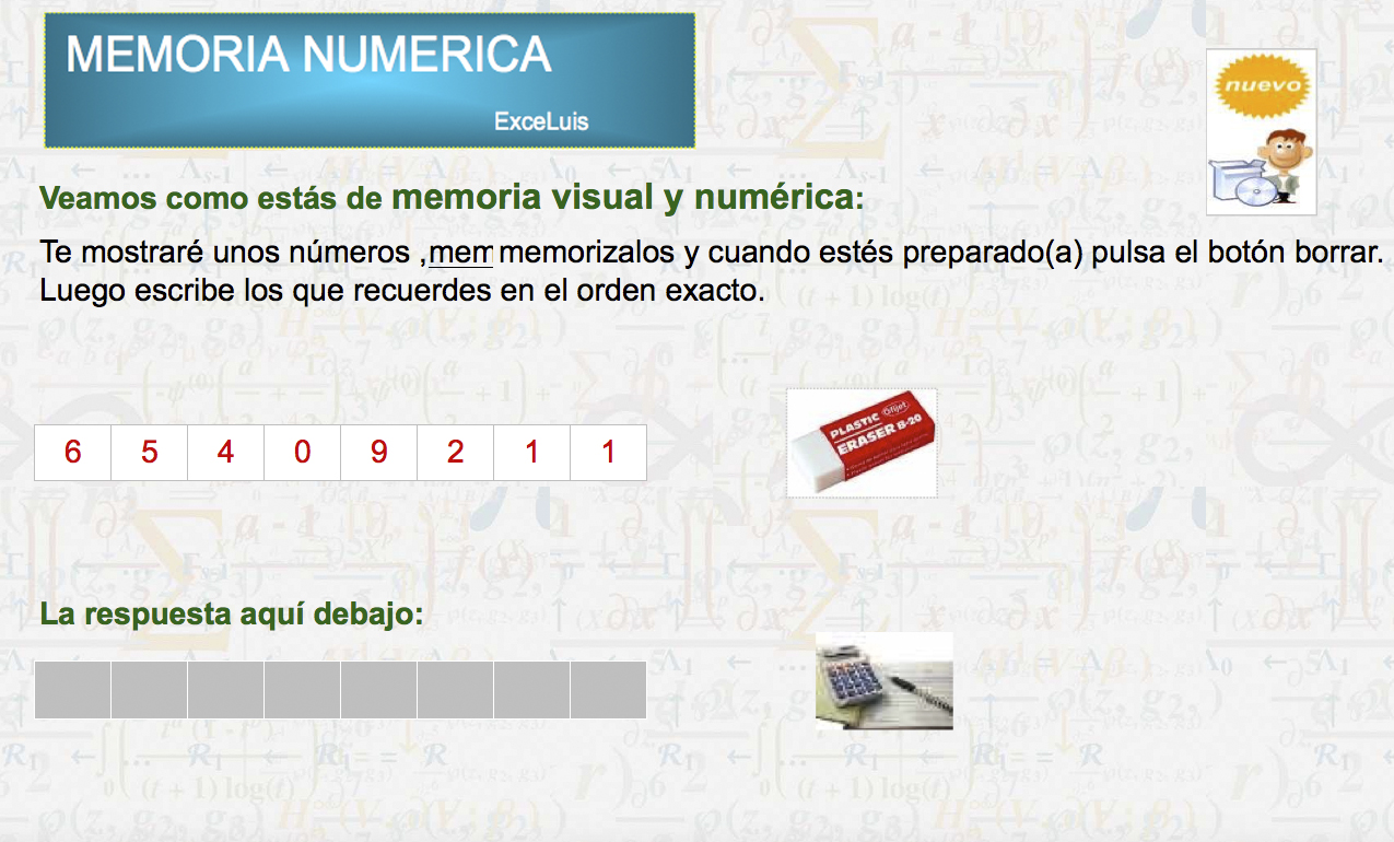 Memoria numérica