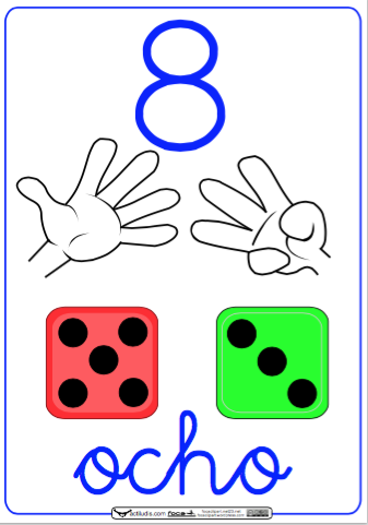 Descomposición con manos y dados