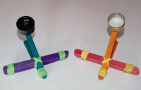 lanzador con depresores