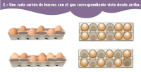 Misma cantidad de huevos 2