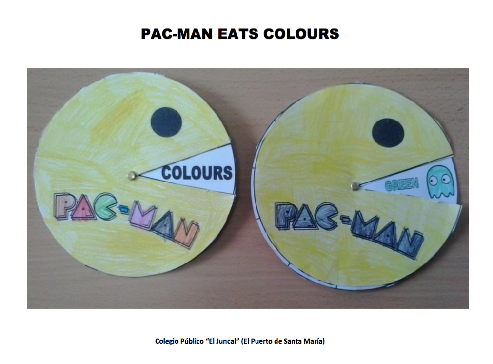 PAC MAN COLOURS