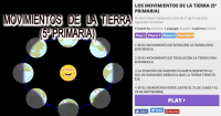 LOS MOVIMIENTOS DE LA TIERRA