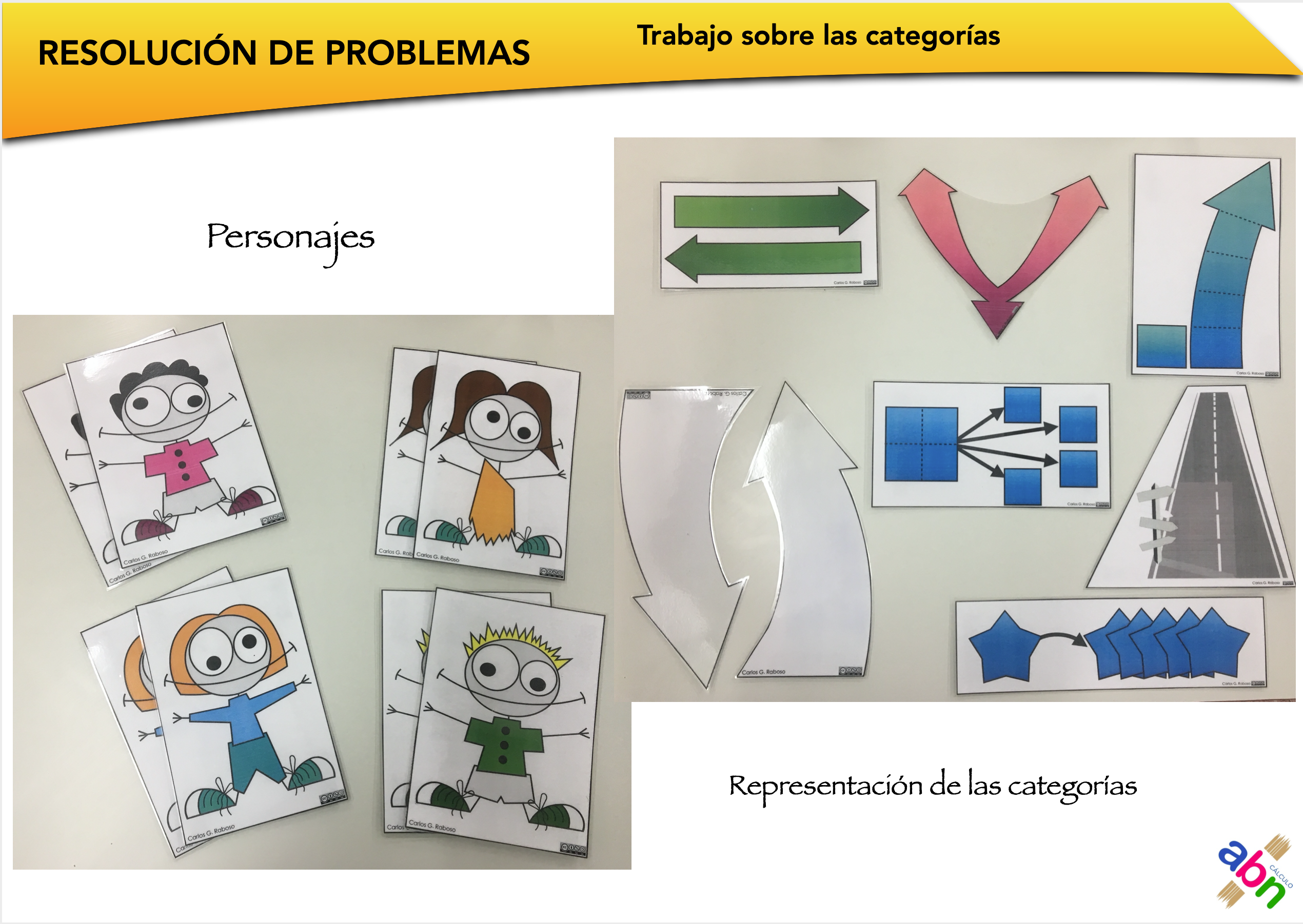 "PERSONAJES PARA LA RESOLUCIÓN DE PROBLEMAS"