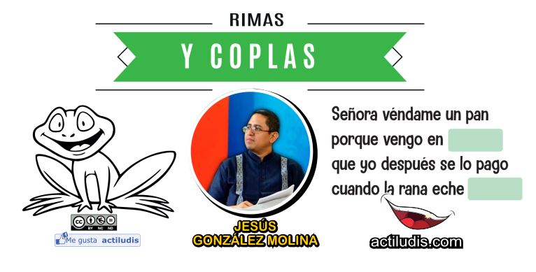 Aprender rimas y coplas con actividades de rellenar huecos - Actiludis