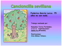 Cancioncilla-sevillana