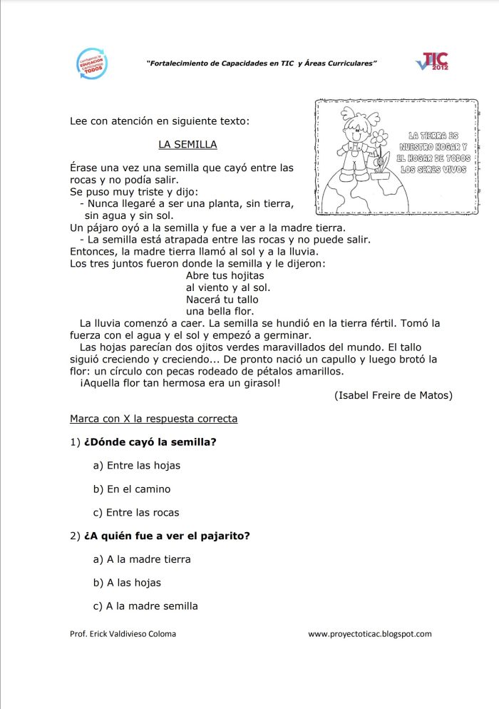 LECTURAS-SEGUNDO-GRADO2 - Actiludis