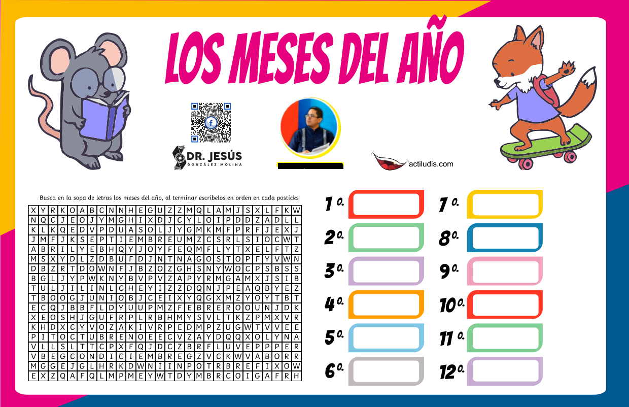 Meses del año Archivos - Actiludis